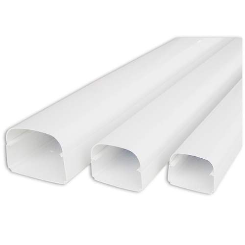 Airco goot Tecnosystemi Optima leidinggoot T75 lengte van 2m (74 x 56mm) - 99TS1004P